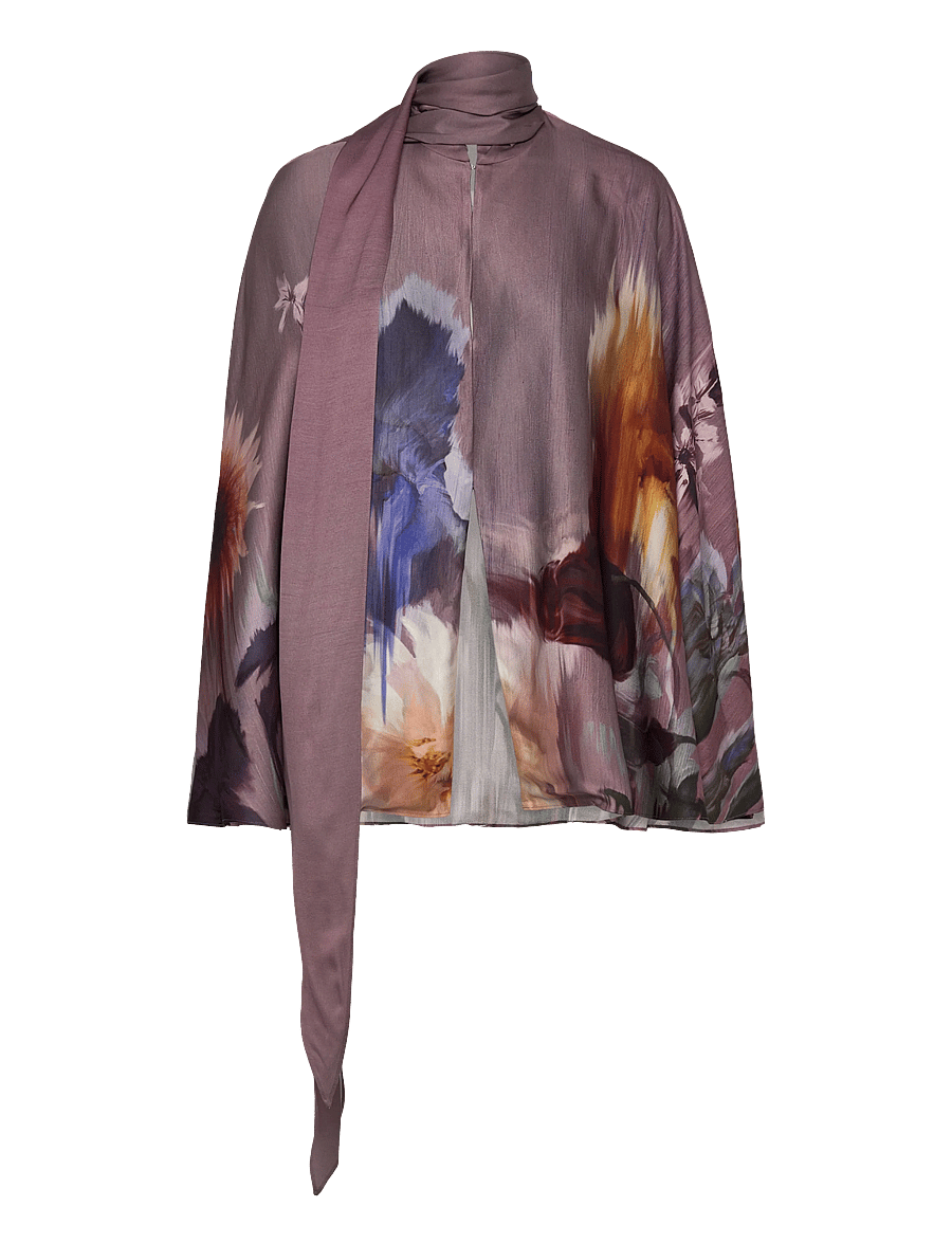 RODEBJER - Rodebjer Thea Flower - langärmelige blusen - moonscape purple - 2