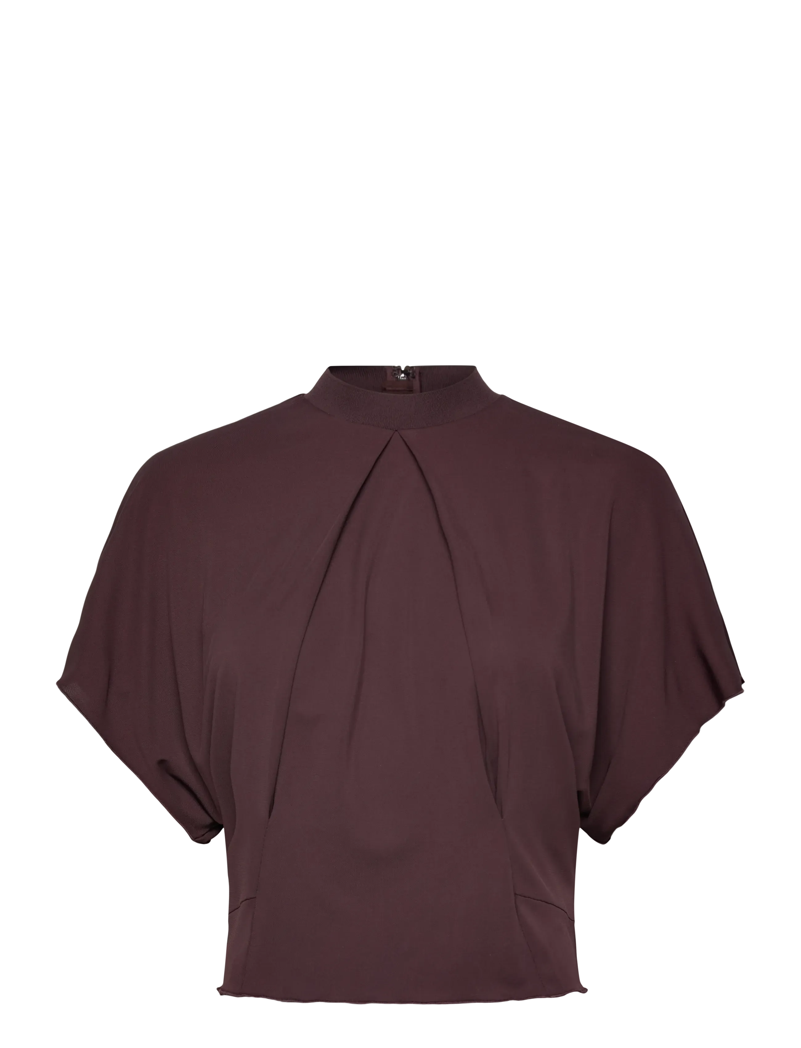 RODEBJER RODEBJER OONA JERSEY - Blusen - CHOCOLATE PLUM / burgundy