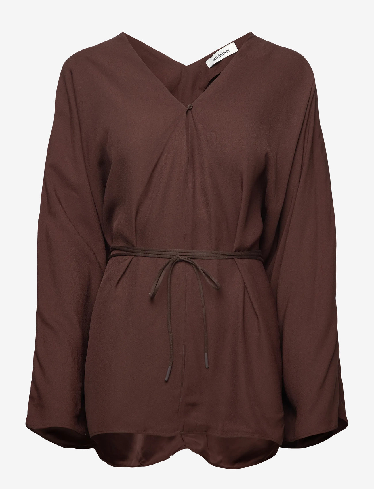 RODEBJER - Rodebjer Glory - långärmade blusar - chicory coffee - 0