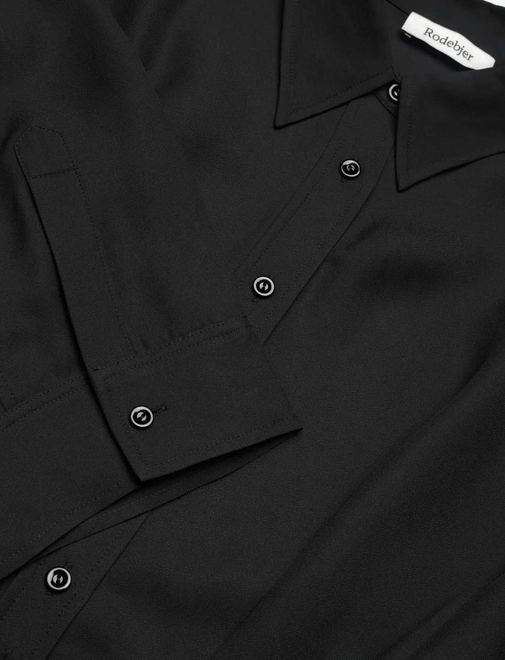 RODEBJER - Rodebjer Apollo - teksasärgid - black - 2