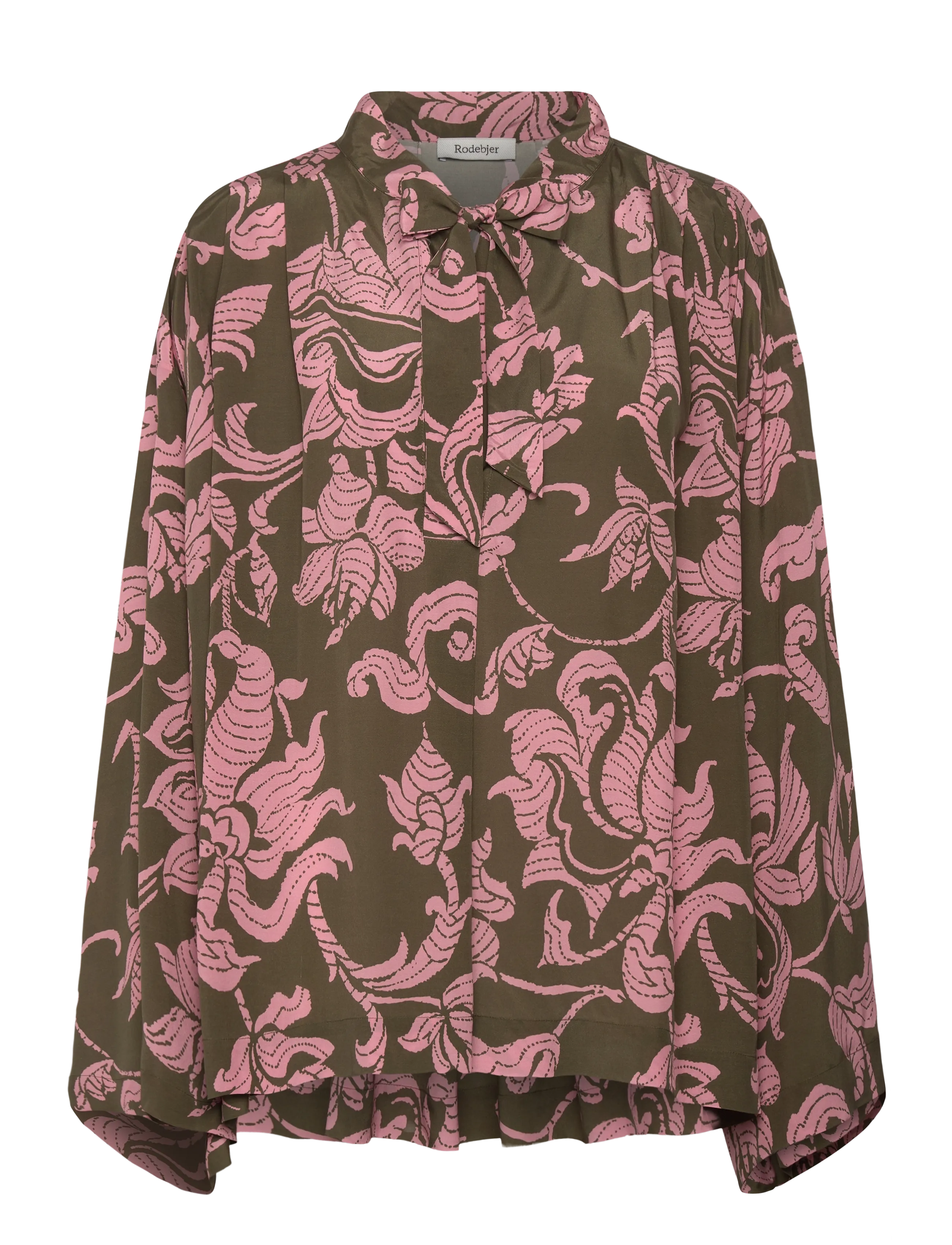 RODEBJER Rodebjer Denali French Lily - Bluser & Skjorter - OLIVE/PINK / pink/rose