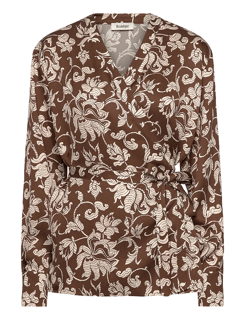 RODEBJER - Rodebjer Palmer French Lily - langärmlige blusen - brown/cream - 1