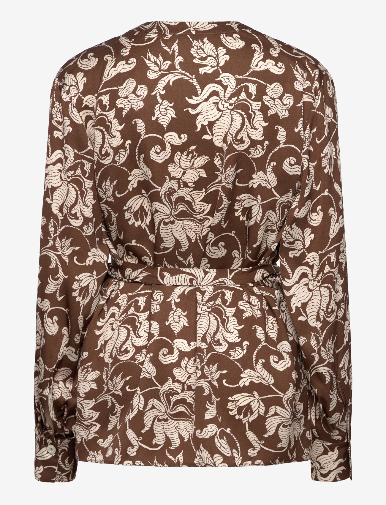 RODEBJER - Rodebjer Palmer French Lily - pikkade varrukatega pluusid - brown/cream - 2