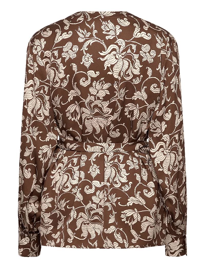 RODEBJER - Rodebjer Palmer French Lily - langärmlige blusen - brown/cream - 2