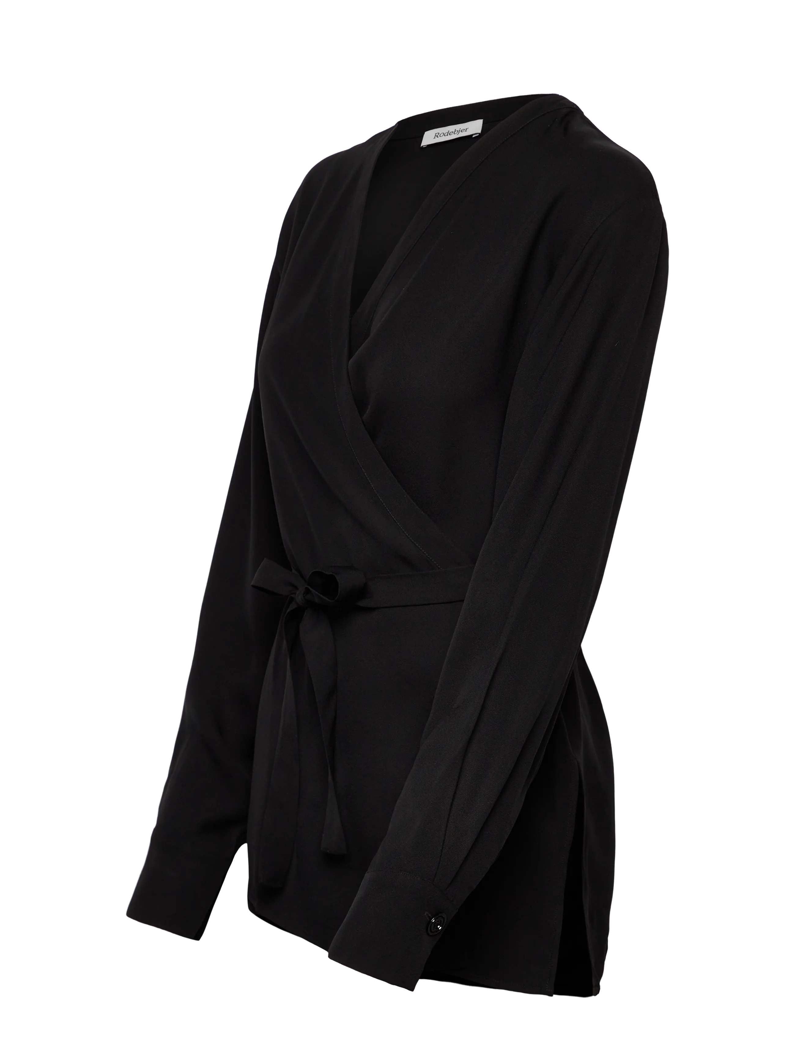 RODEBJER - Rodebjer Palmer - long sleeved blouses - black - 3