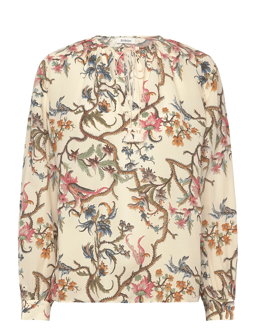 RODEBJER - RODEBJER BAILY TRAILING - langärmelige blusen - cream multi - 1