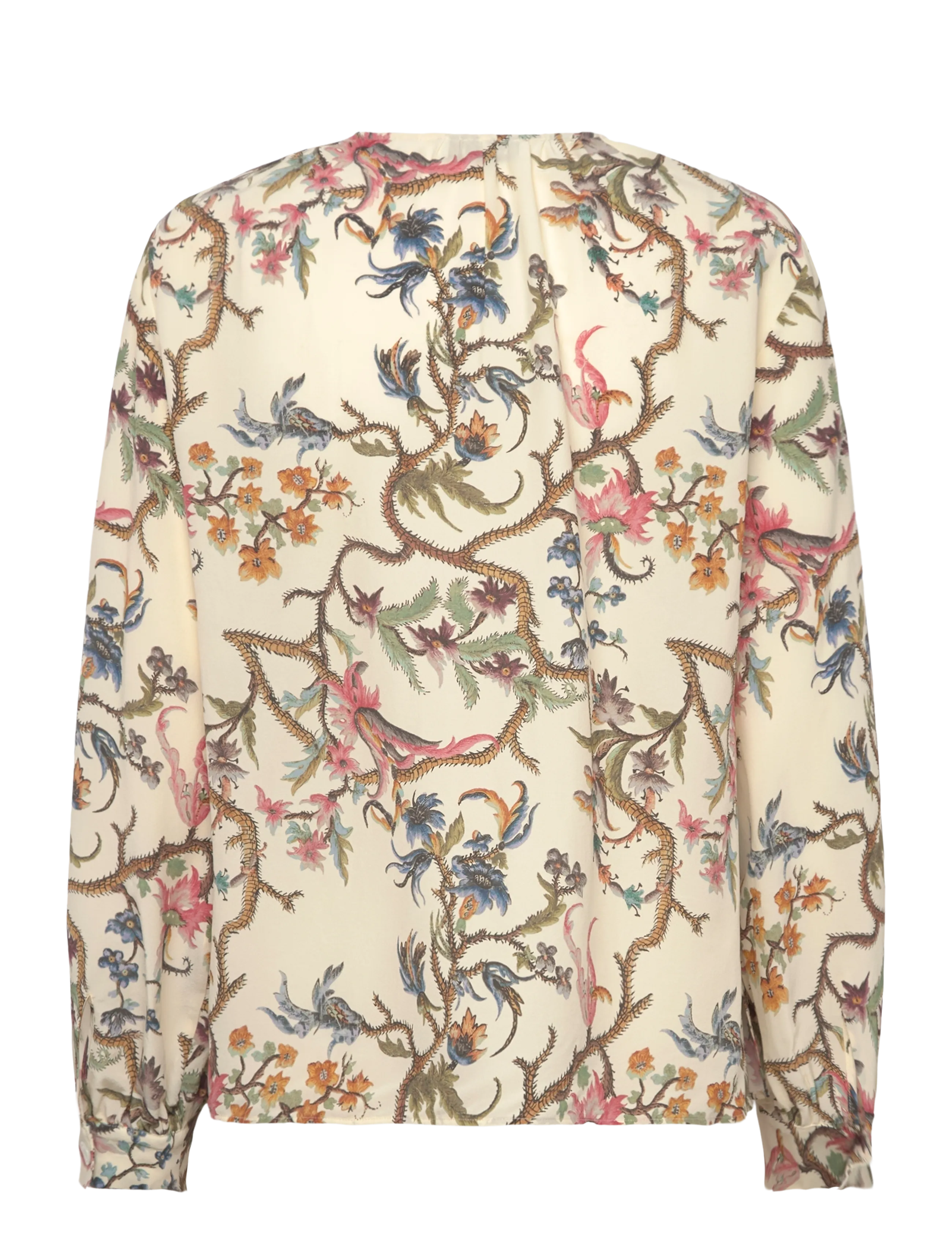 RODEBJER - Rodebjer Baily Trailing - pikkade varrukatega pluusid - cream multi - 2