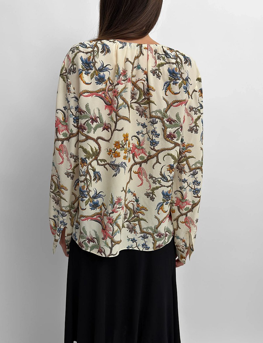 RODEBJER - RODEBJER BAILY TRAILING - langärmelige blusen - cream multi - 3