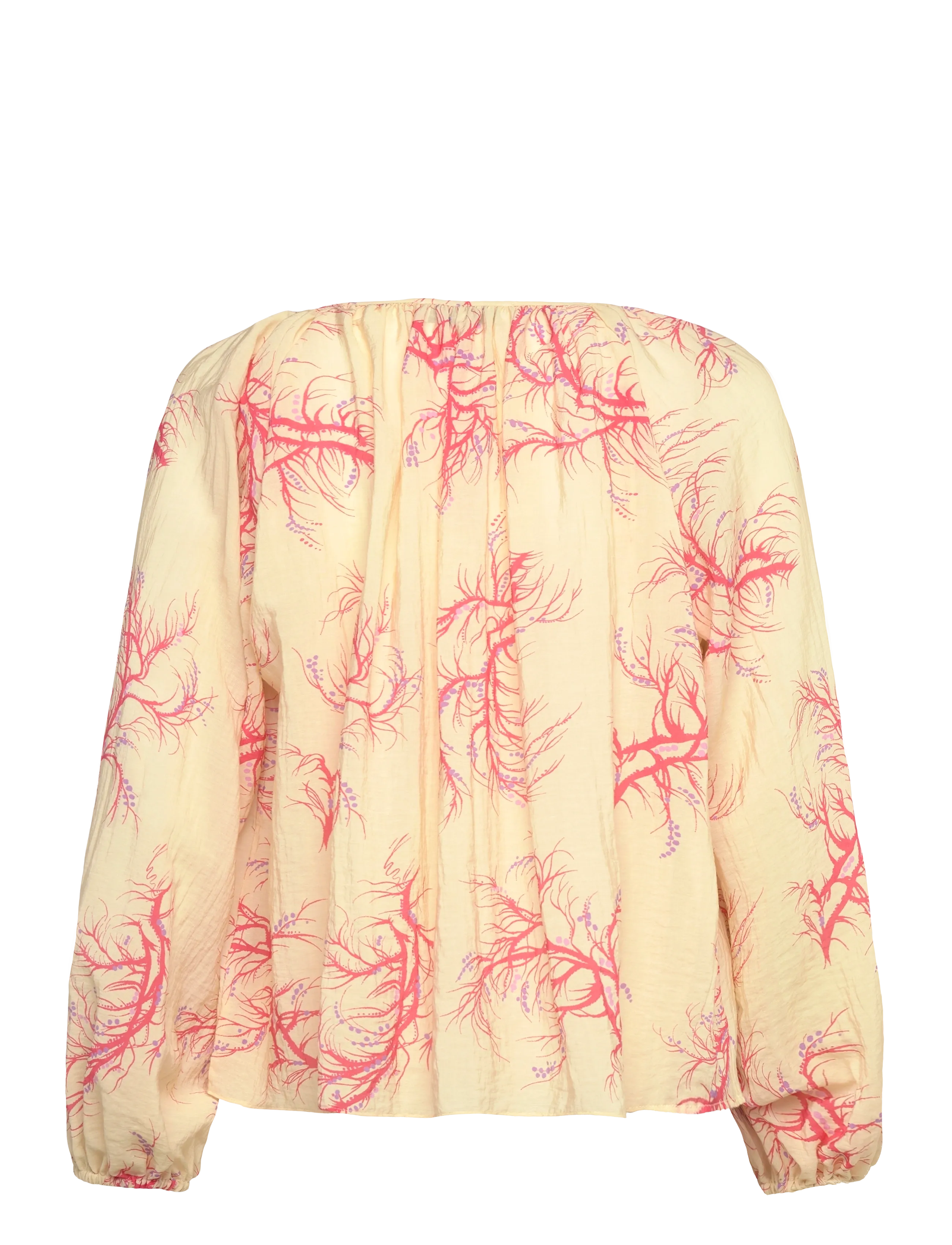 RODEBJER - Rodebjer Phoebe Seaweed - langärmelige blusen - cream/red - 2