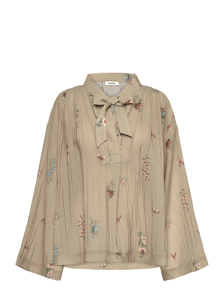 RODEBJER - RODEBJER DENALI DUCHESS - pikkade varrukatega pluusid - beige multi - 1