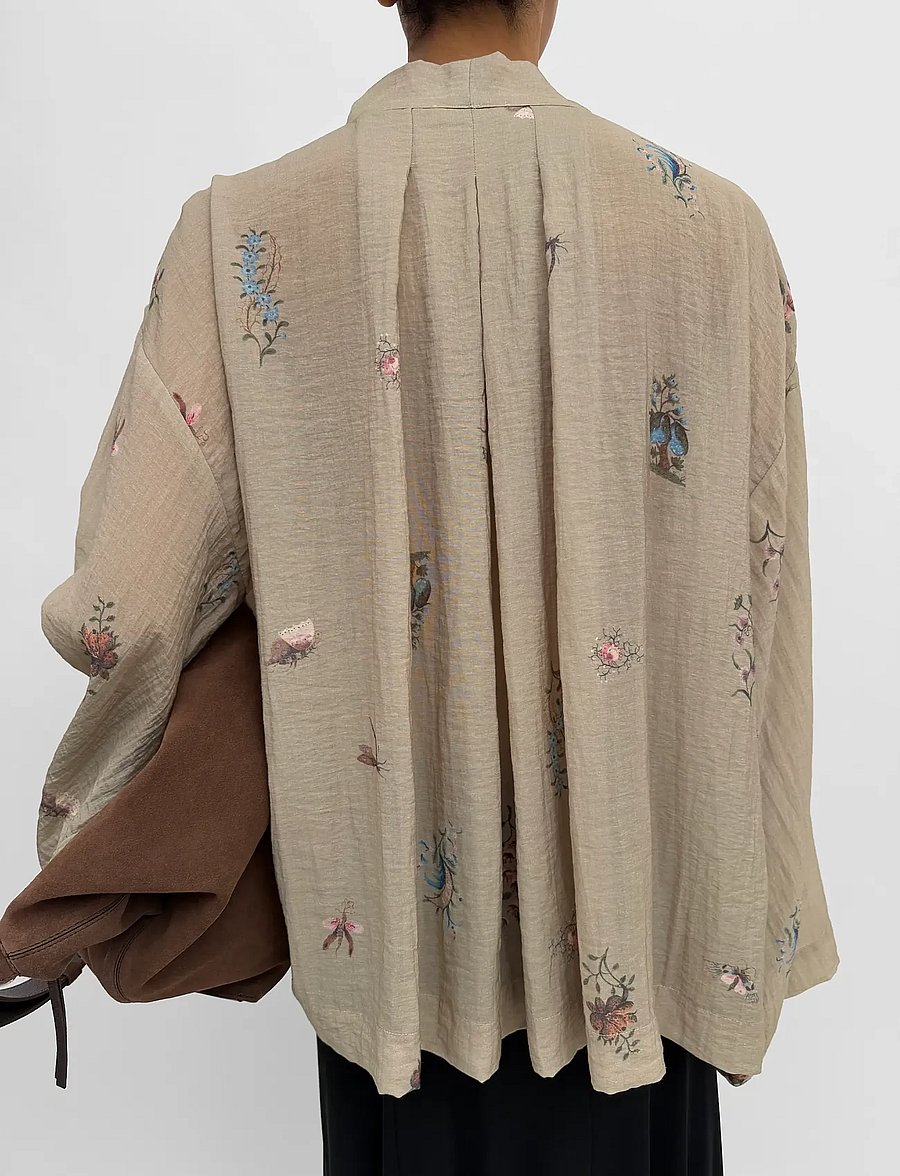 RODEBJER - RODEBJER DENALI DUCHESS - pikkade varrukatega pluusid - beige multi - 0