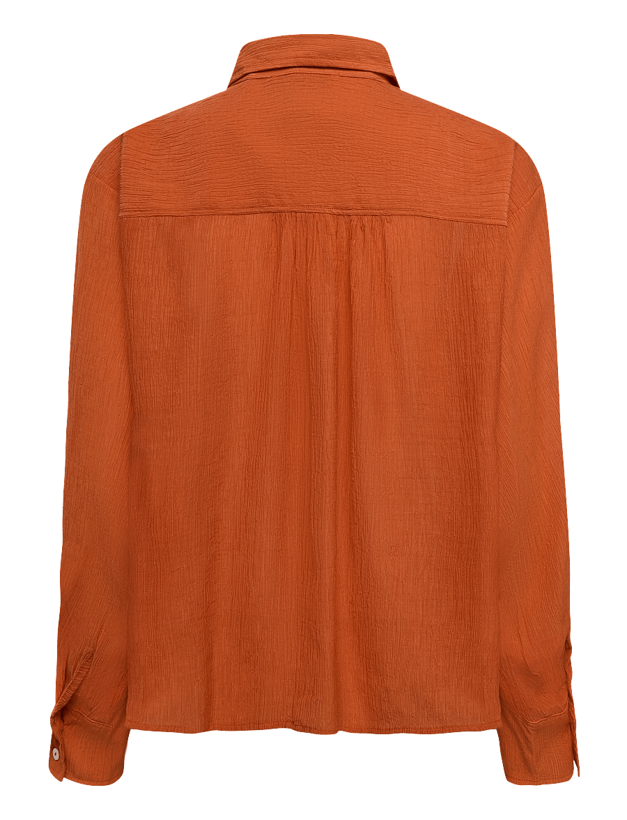 RODEBJER - RODEBJER TAYLOR PLISSe - langärmlige hemden - bleached red - 2