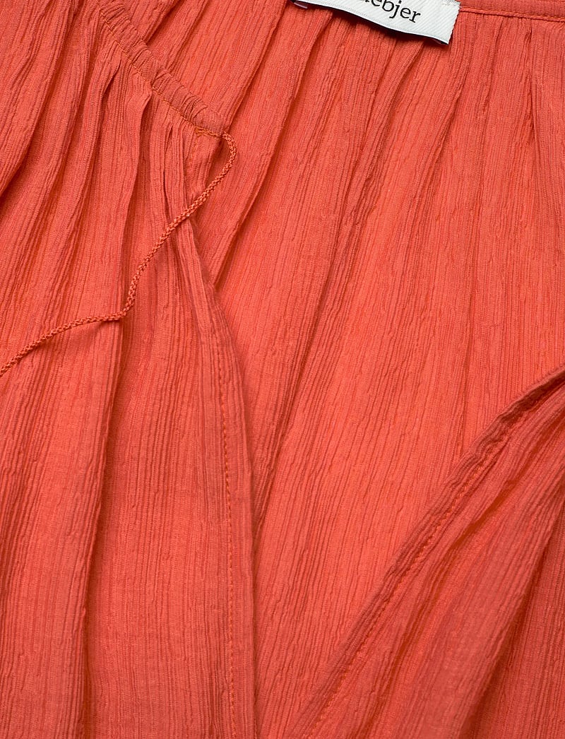 RODEBJER - Rodebjer Perla Plissé - kurzämlige blusen - bleached red - 4