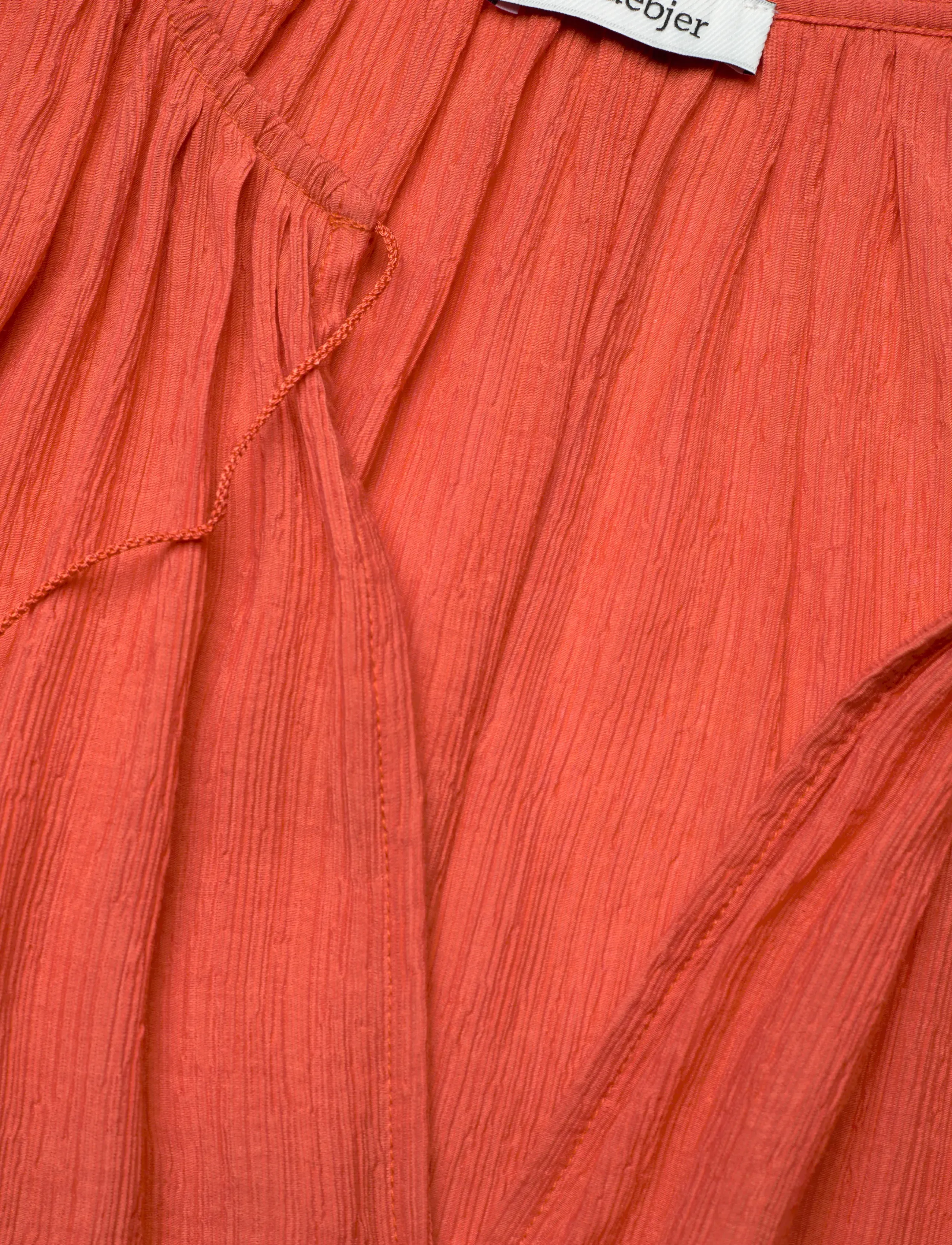 RODEBJER - Rodebjer Perla Plissé - short-sleeved blouses - bleached red - 4