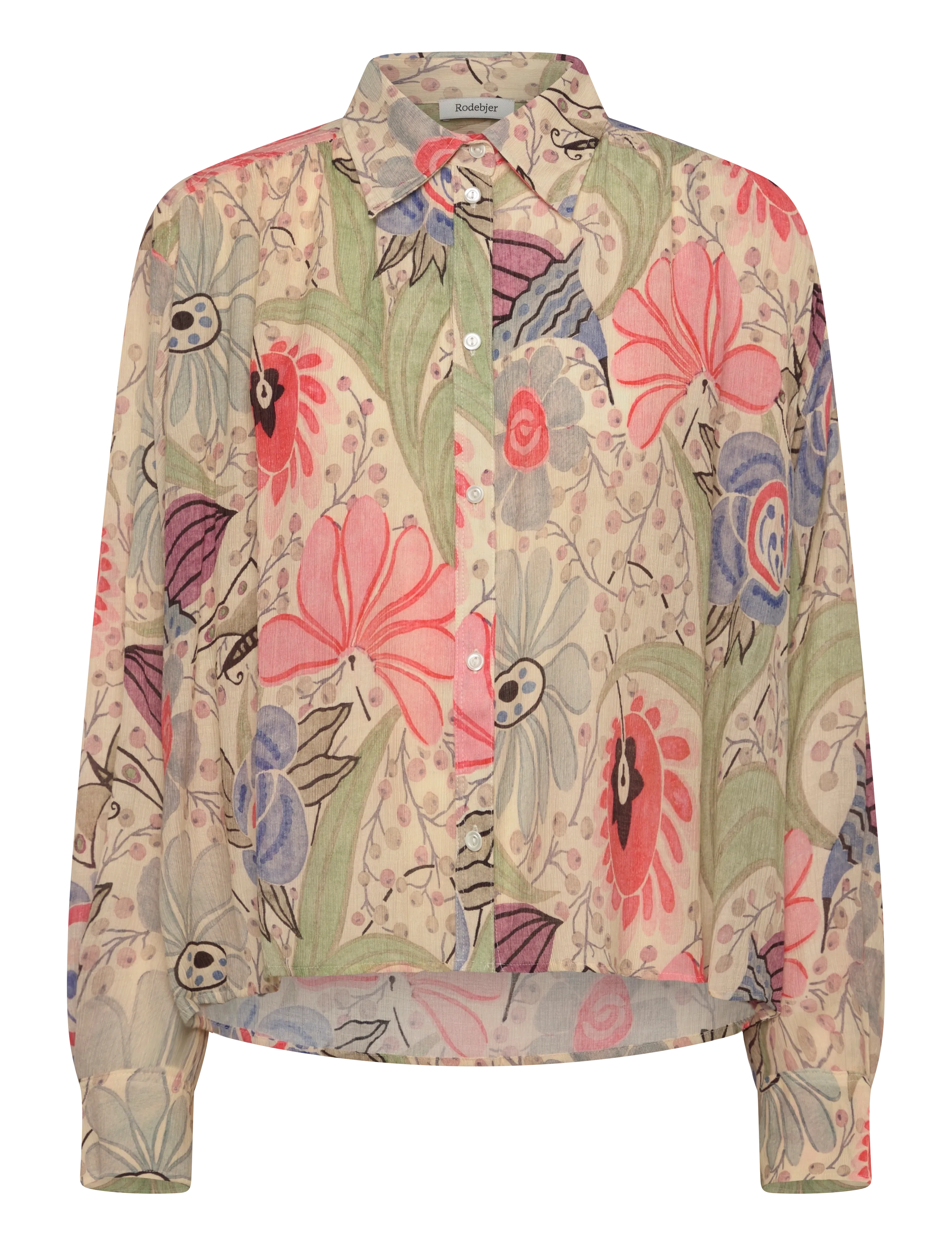 RODEBJER Rodebjer Taylor Ducharne, L, Cream, Skjorter > Langærmede, Dame