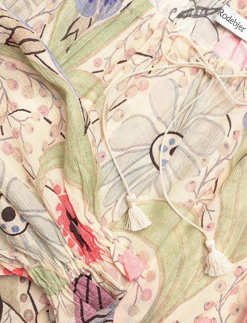 RODEBJER - Rodebjer Salvia Ducharne - långärmade blusar - coral multi - 5