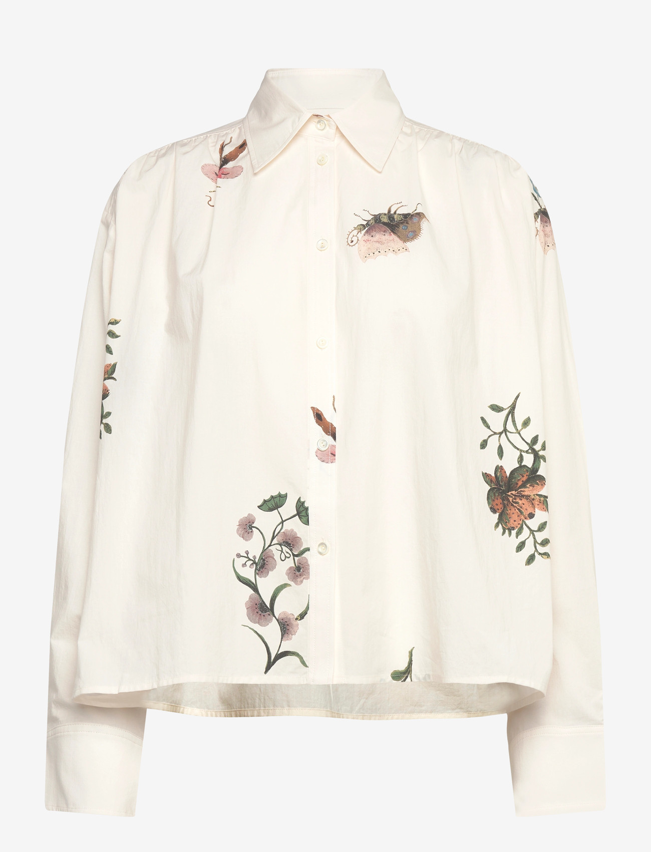 RODEBJER - Rodebjer Taylor Duchess Ctn - langärmlige hemden - cream multi - 1
