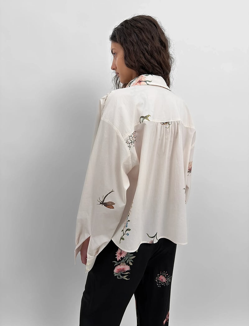 RODEBJER - Rodebjer Taylor Duchess Ctn - langärmlige hemden - cream multi - 4