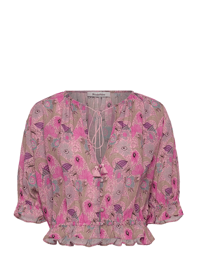 RODEBJER - Rodebjer Perla Ducharne - kortærmede bluser - hot pink - 0
