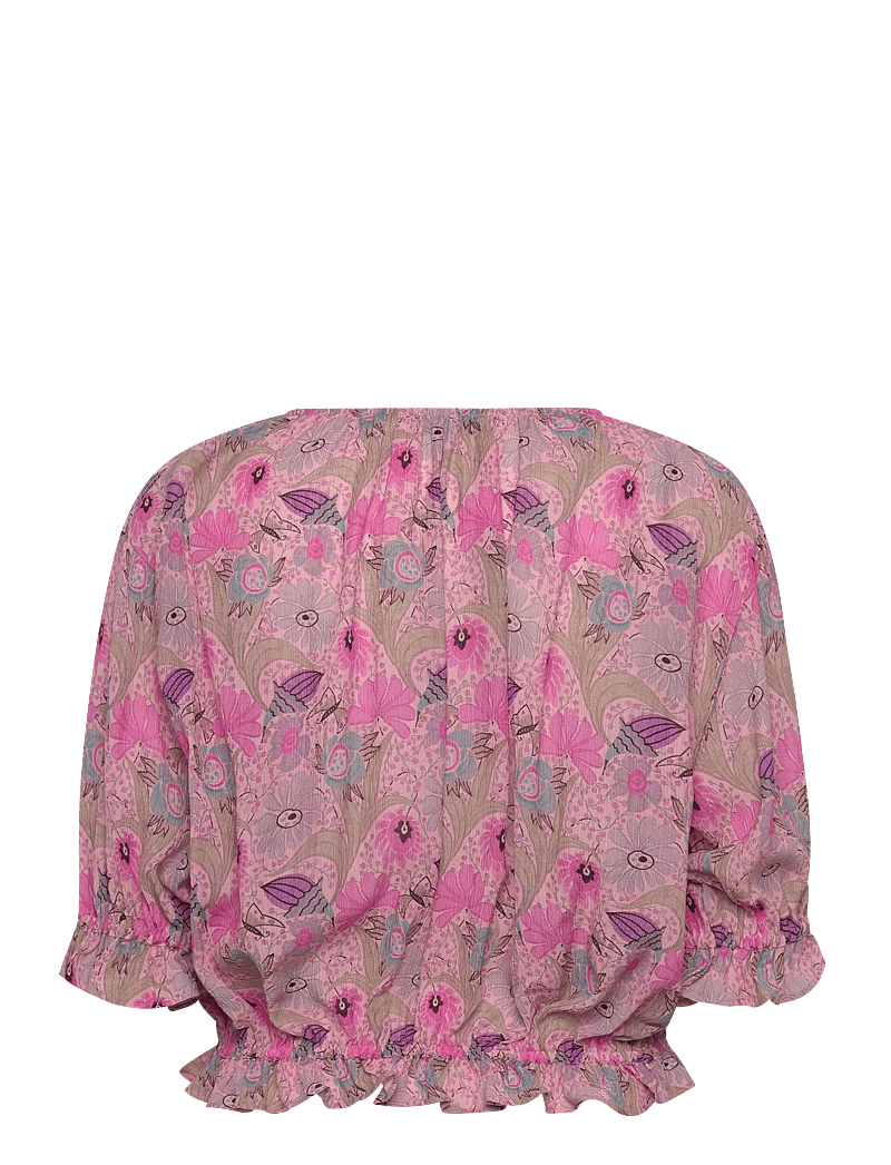 RODEBJER - Rodebjer Perla Ducharne - kortærmede bluser - hot pink - 1