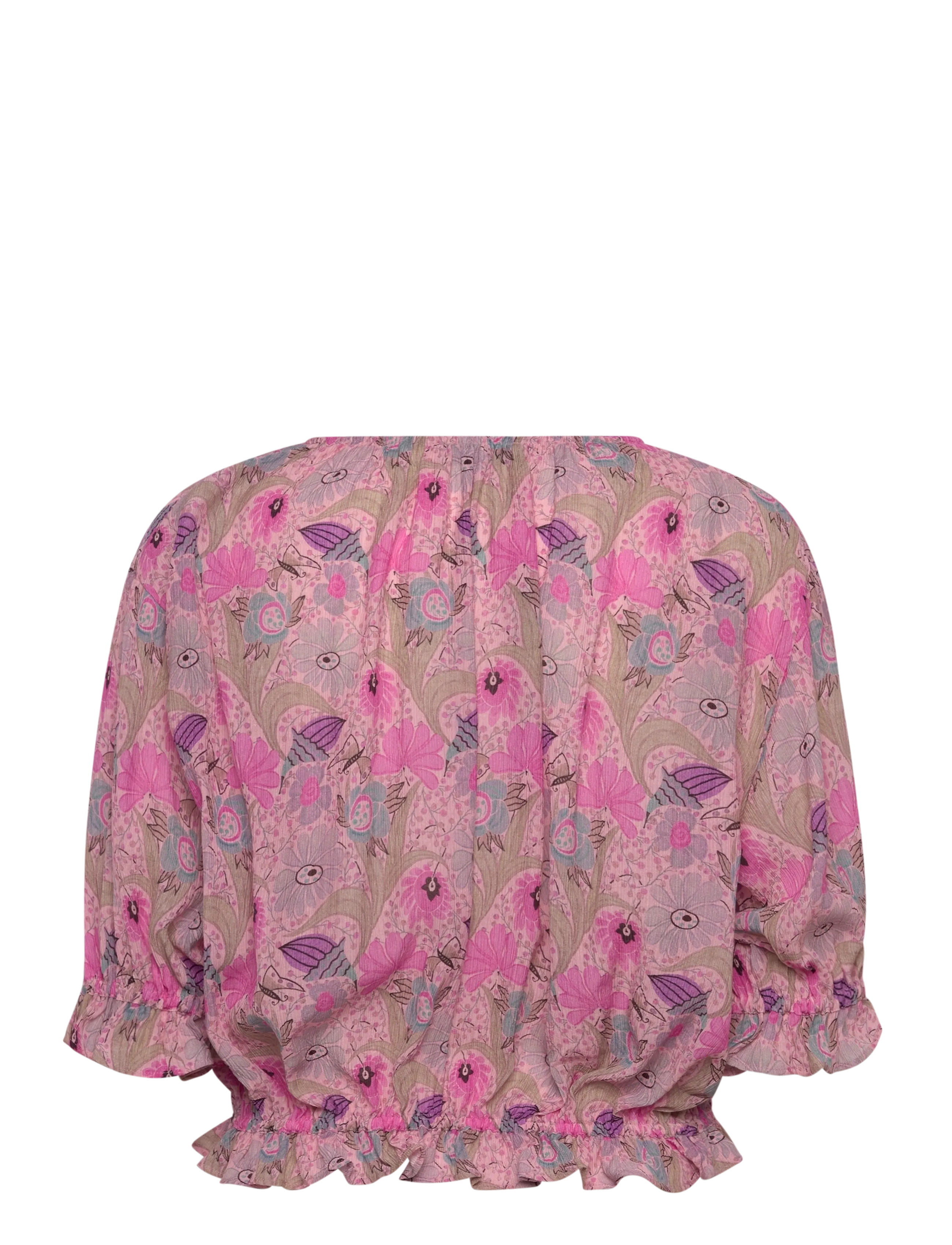 RODEBJER - Rodebjer Perla Ducharne - kurzämlige blusen - hot pink - 1