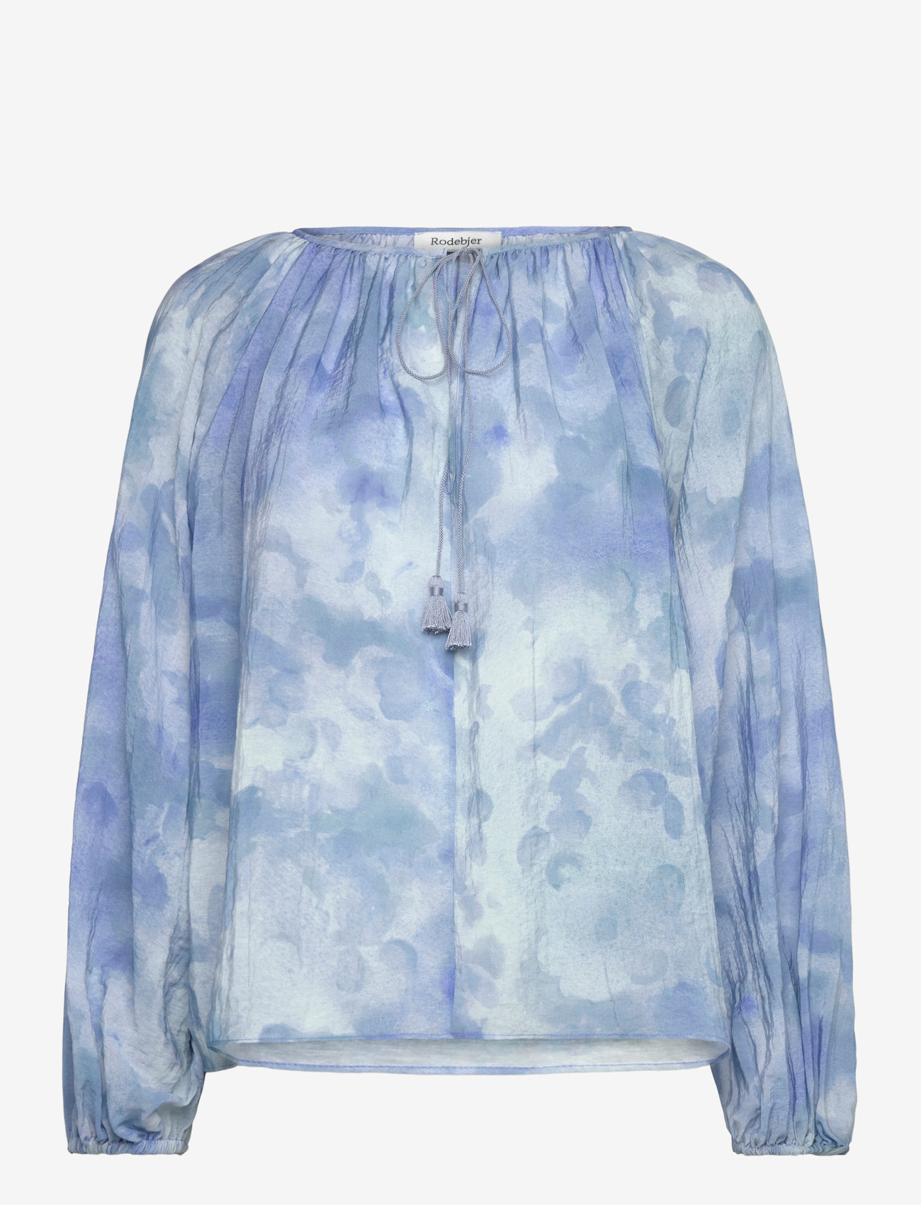 RODEBJER - Rodebjer Phoebe Clouds - langærmede bluser - sky blue - 1