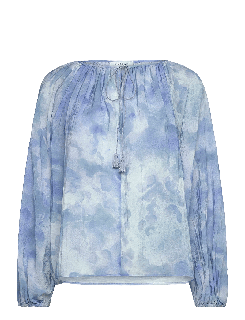 RODEBJER - Rodebjer Phoebe Clouds - langærmede bluser - sky blue - 1
