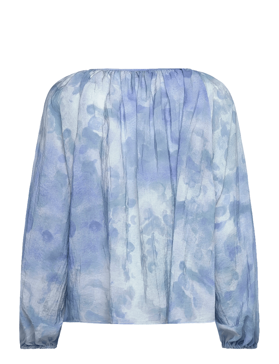 RODEBJER - Rodebjer Phoebe Clouds - palaidinės ilgomis rankovėmis - sky blue - 2