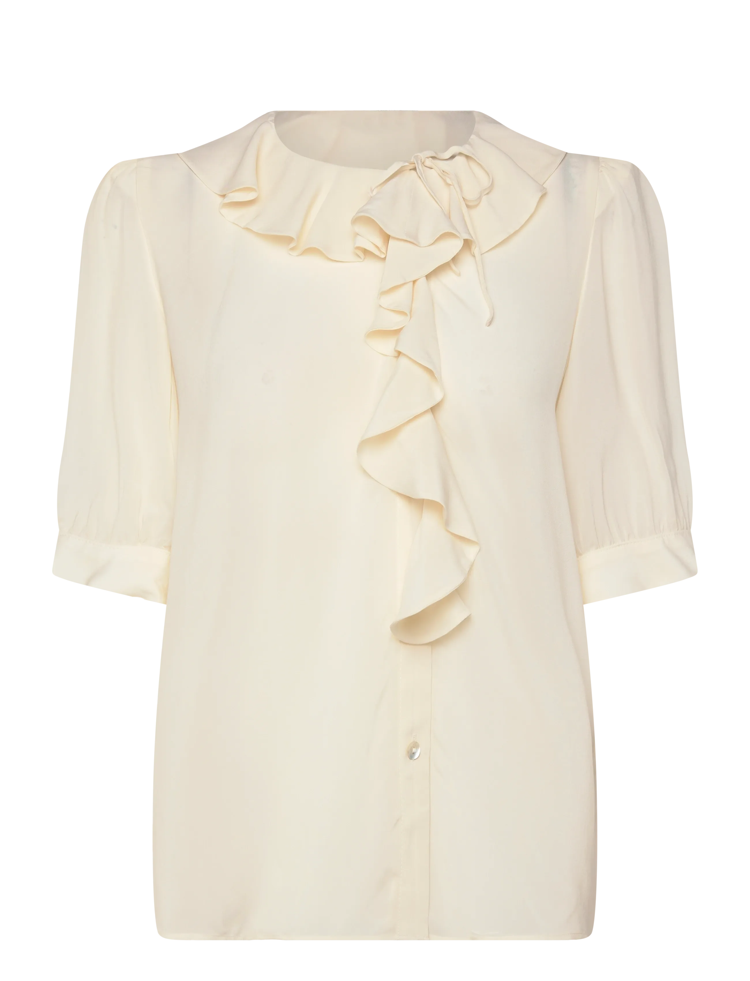 RODEBJER Rodebjer Xilla Fluid Solid - Hverdags stil - OFF WHITE / cream