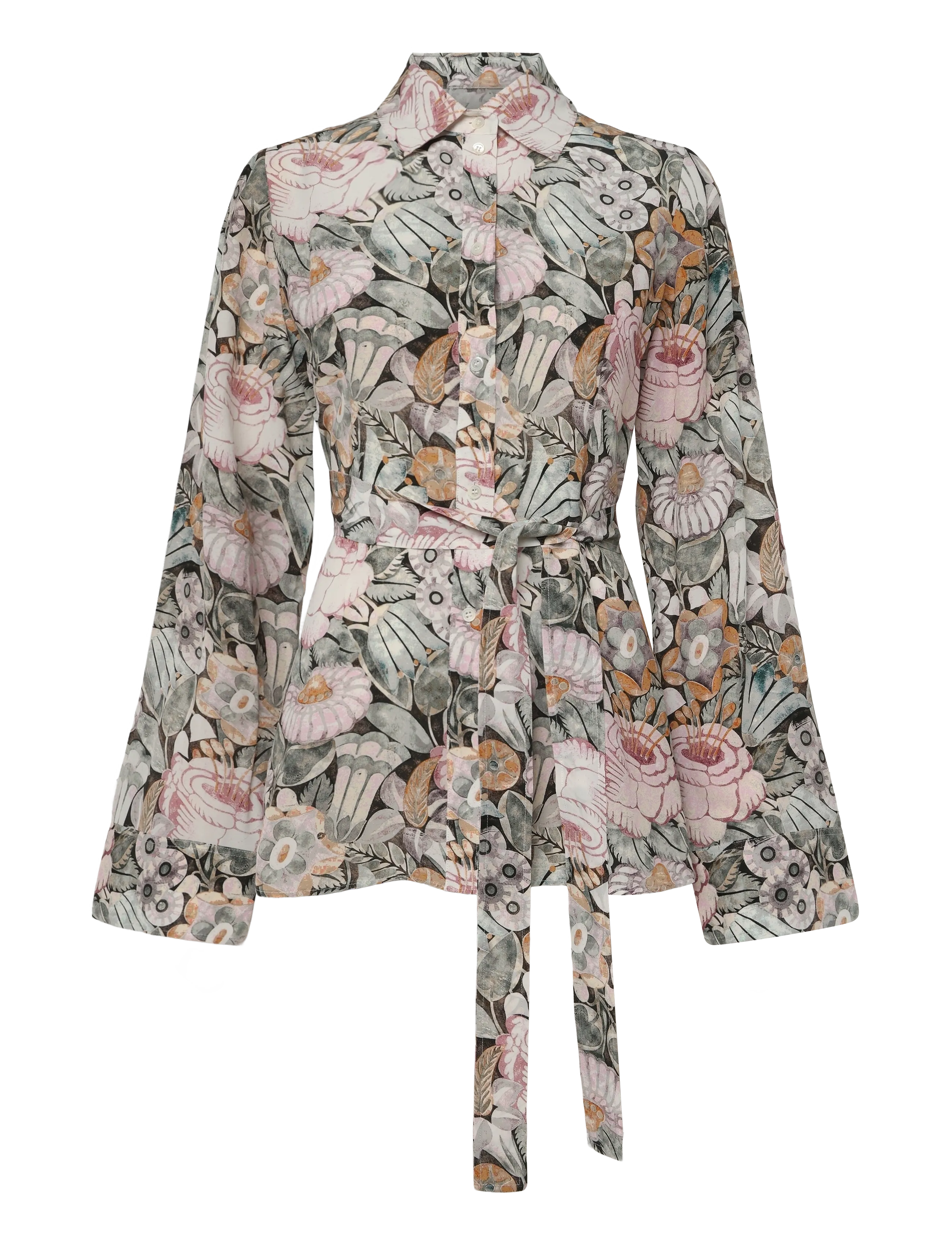 RODEBJER Euni Opulent Rose, M, Shirts, Creme - Long-sleeved, Frauen