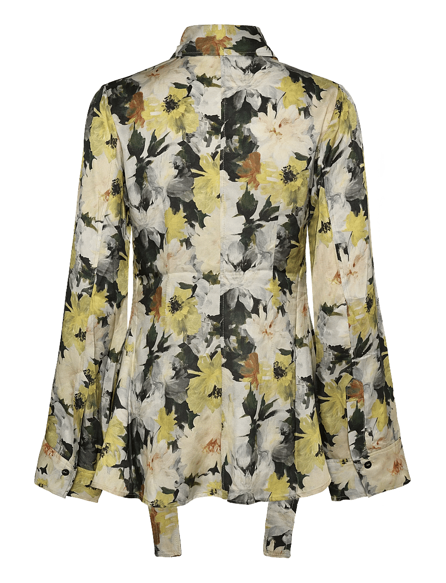 RODEBJER - Rodebjer Euni Floral Shine - yellow/black - 1