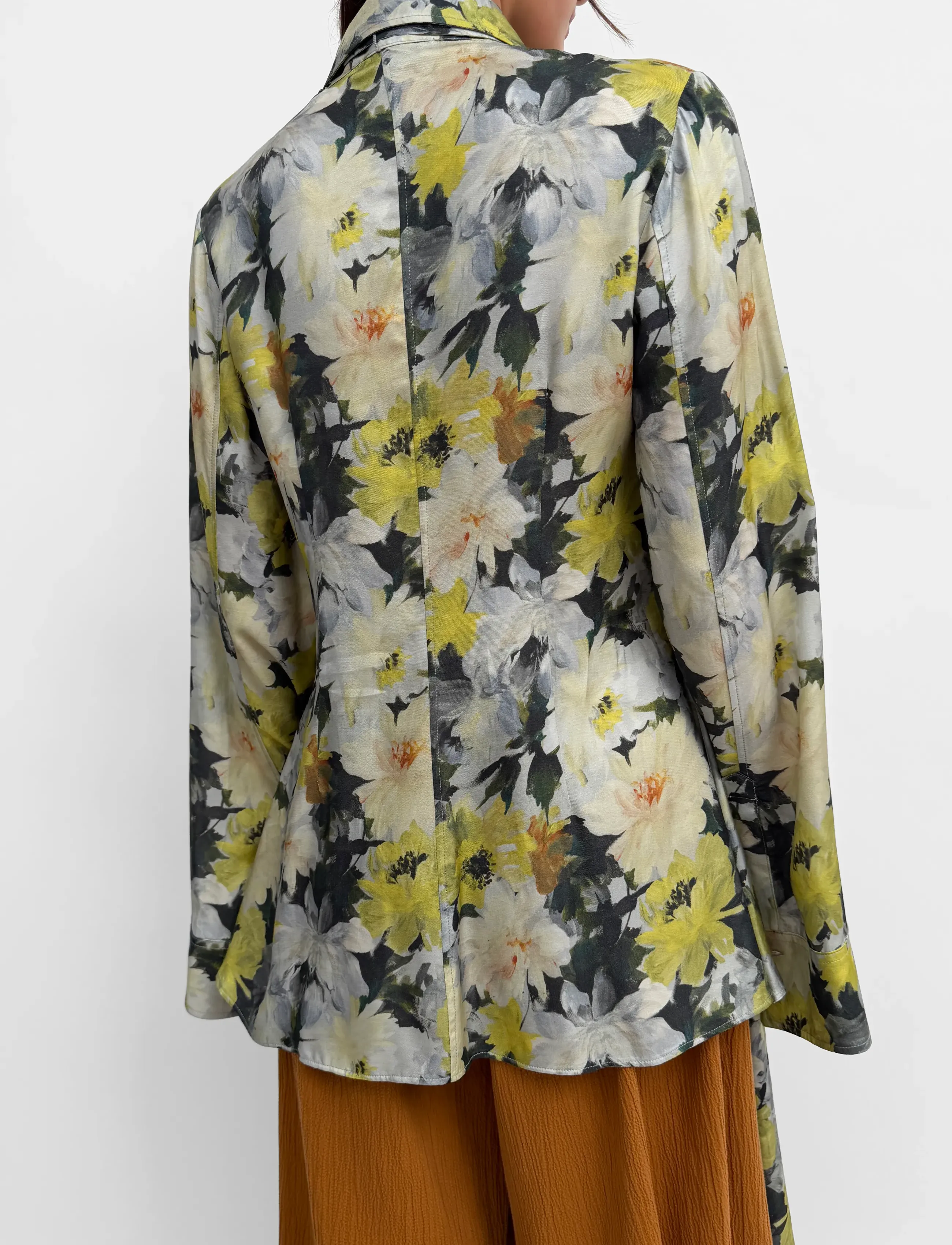 Rodebjer Euni Floral Shine blusar dam – bild 4