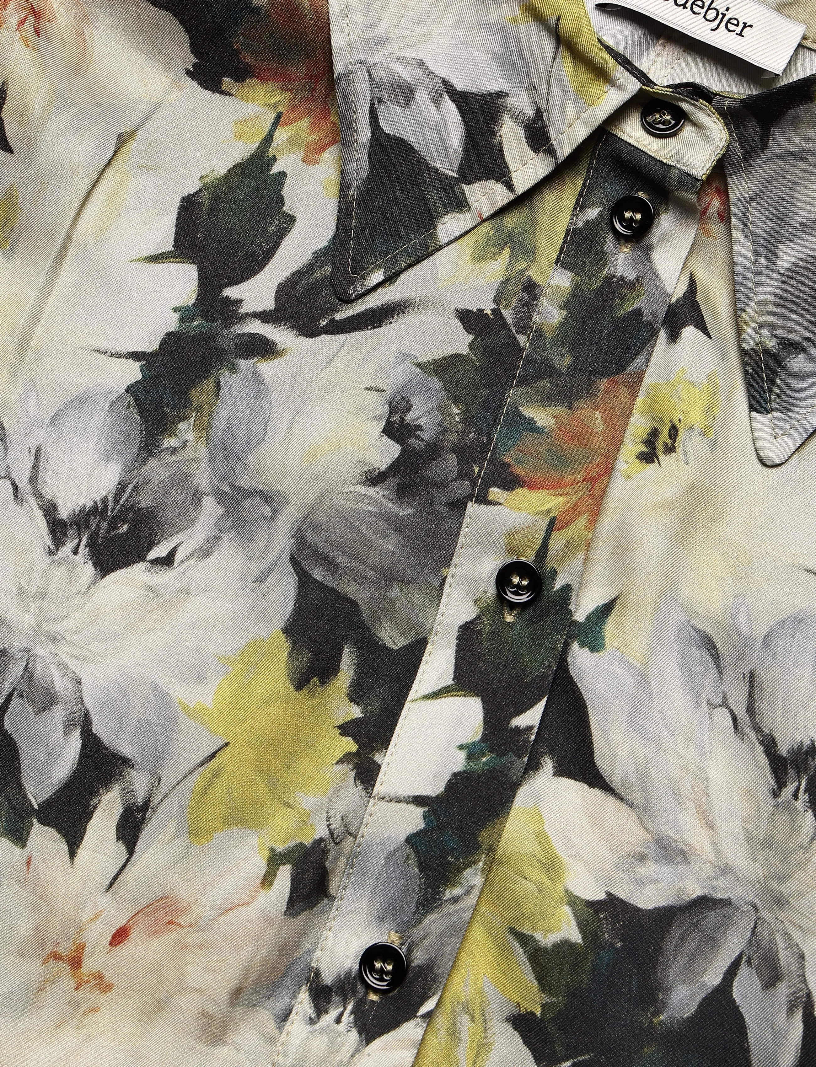 RODEBJER - Rodebjer Euni Floral Shine - yellow/black - 2