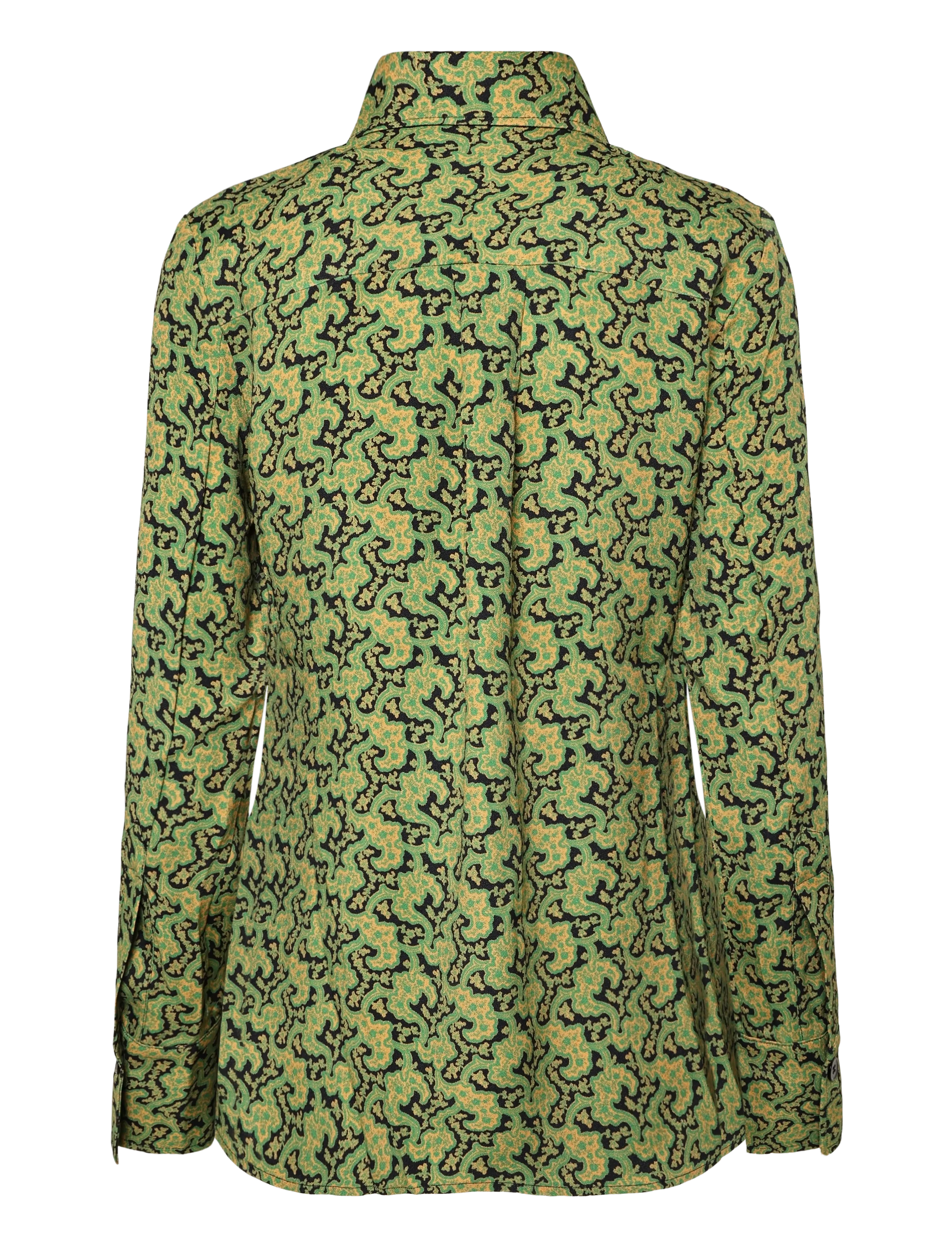 RODEBJER - Rodebjer Boni Viscose Prt - långärmade skjortor - branches paisley green - 2