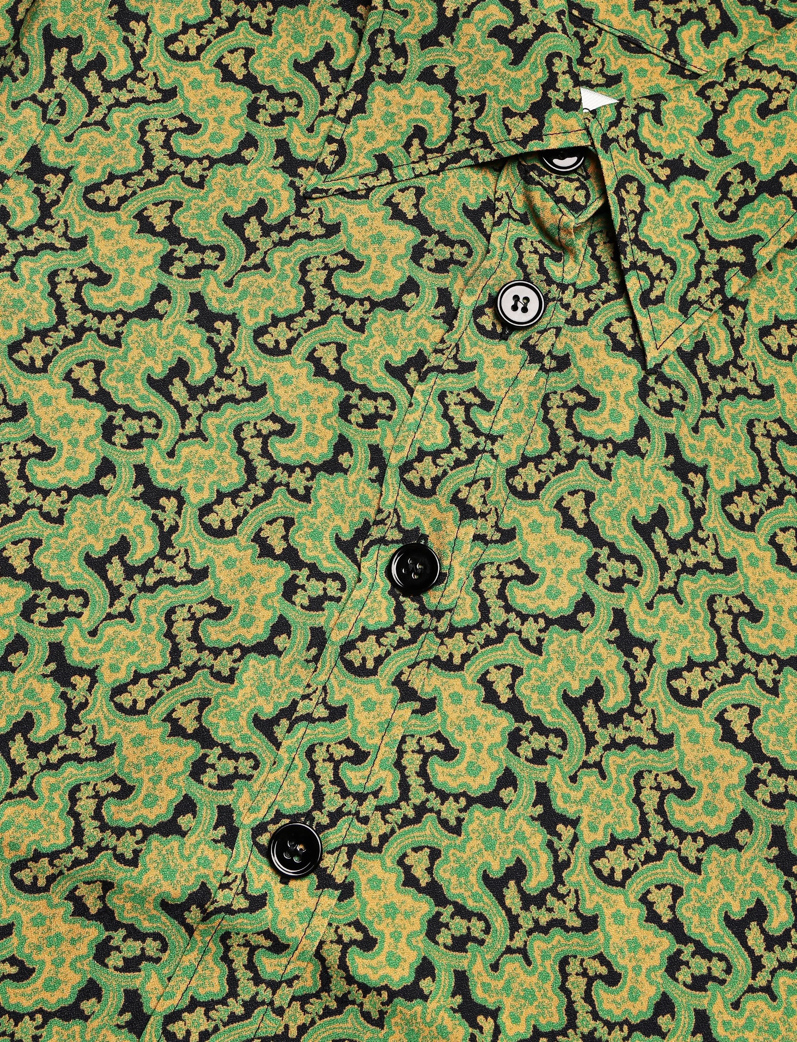 RODEBJER - Rodebjer Boni Viscose Prt - långärmade skjortor - branches paisley green - 5