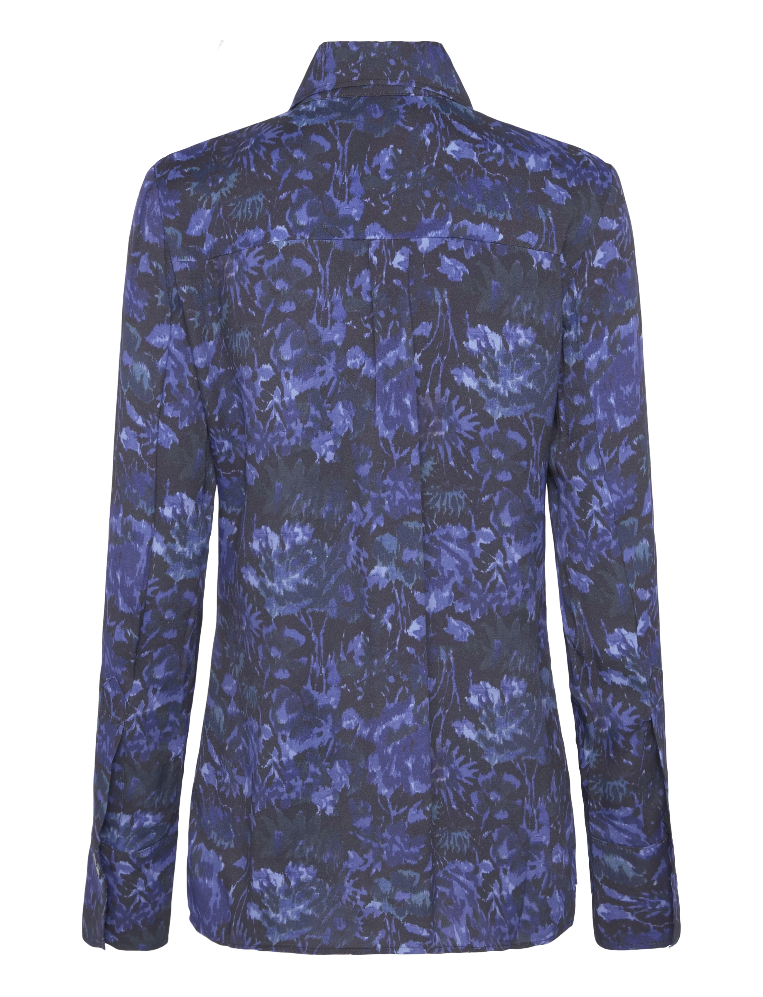 RODEBJER - Rodebjer Boni Viscose Prt - långärmade skjortor - mystic garden blue - 2