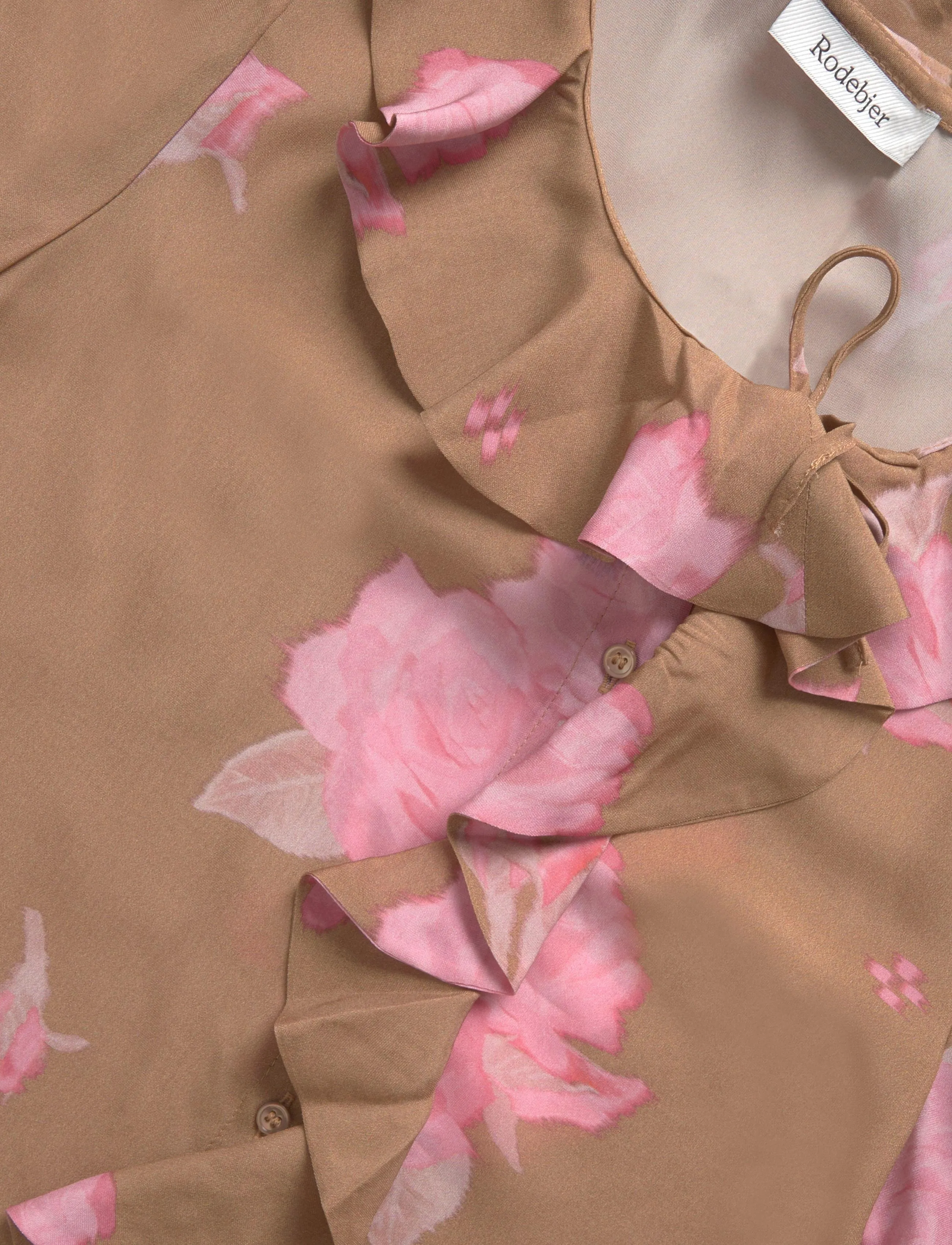 RODEBJER - Rodebjer Xilla Fluid Print - premium-styles - spaced rose nougat - 5