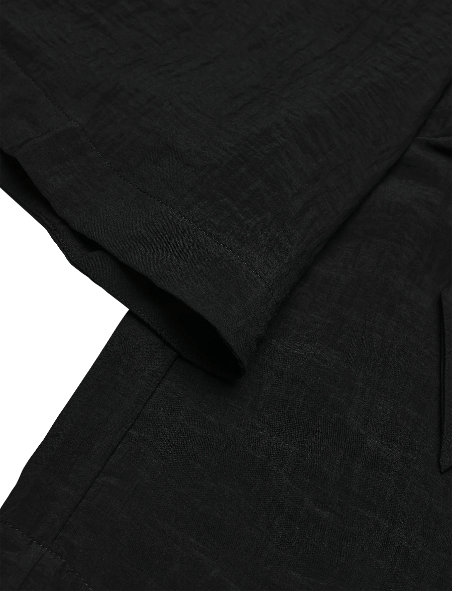 RODEBJER - Rodebjer Anya Airy Solid - kortärmade blusar - black - 3