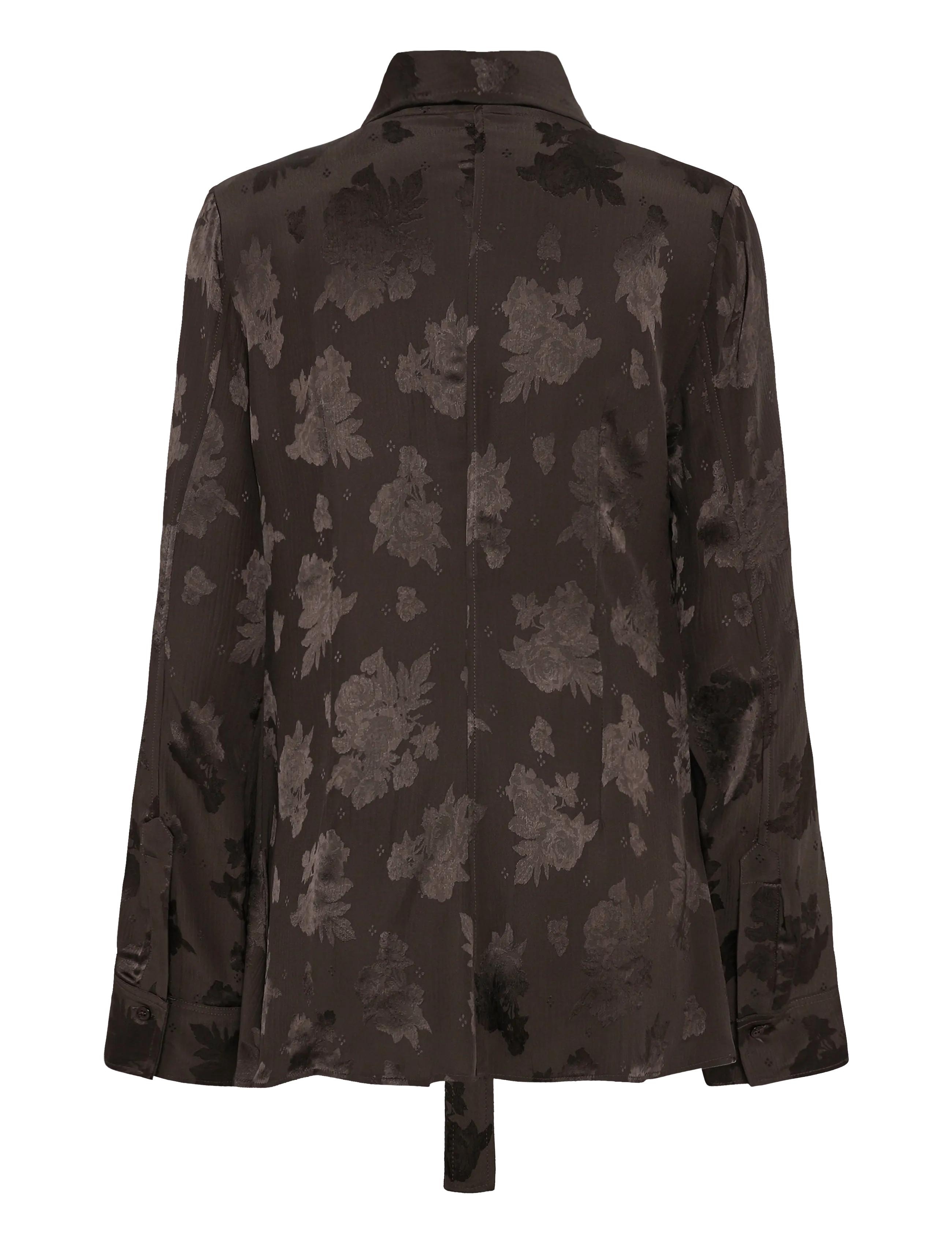RODEBJER - Rodebjer Euni Rose - långärmade blusar - dark coffee - 2