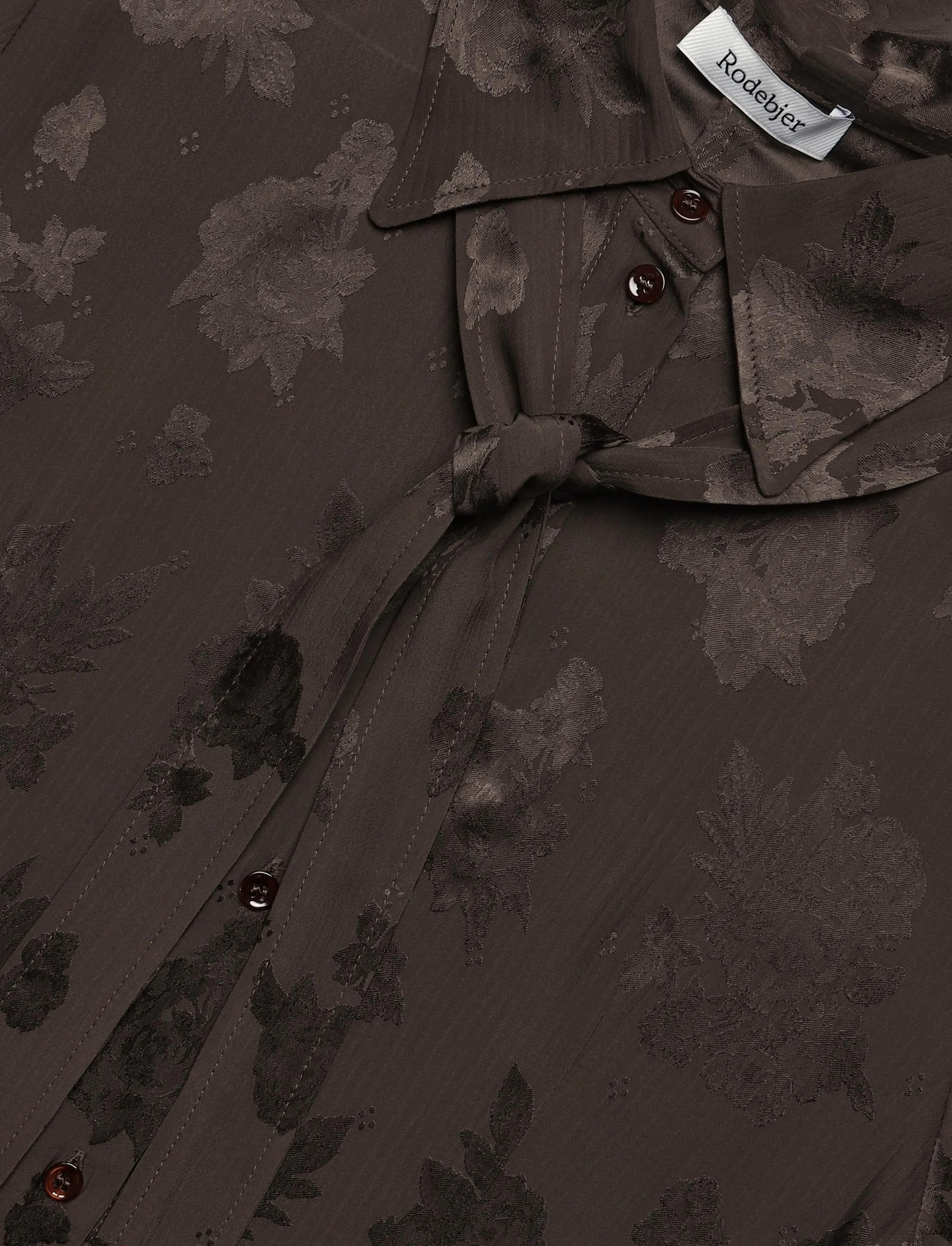 RODEBJER - Rodebjer Euni Rose - långärmade blusar - dark coffee - 5