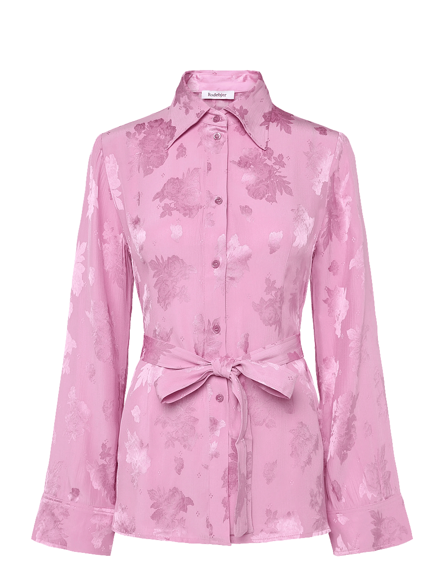 RODEBJER - Rodebjer Euni Rose - pikkade varrukatega pluusid - paint pink - 0