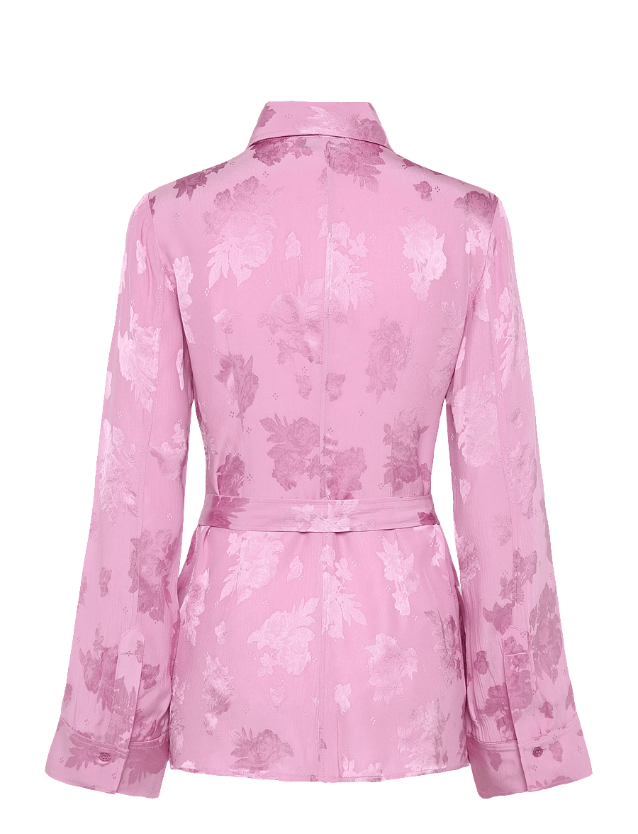 RODEBJER - Rodebjer Euni Rose - pikkade varrukatega pluusid - paint pink - 1