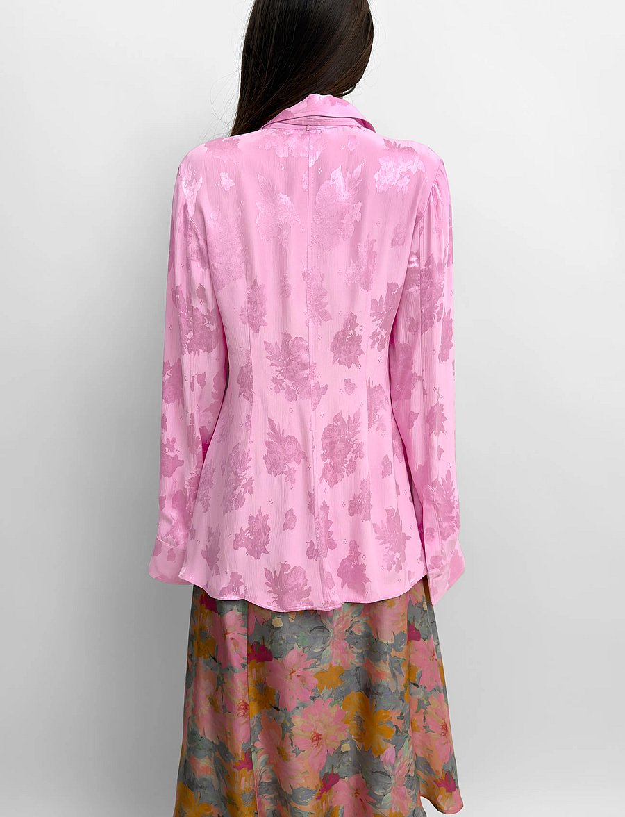 RODEBJER - Rodebjer Euni Rose - langärmelige blusen - paint pink - 3