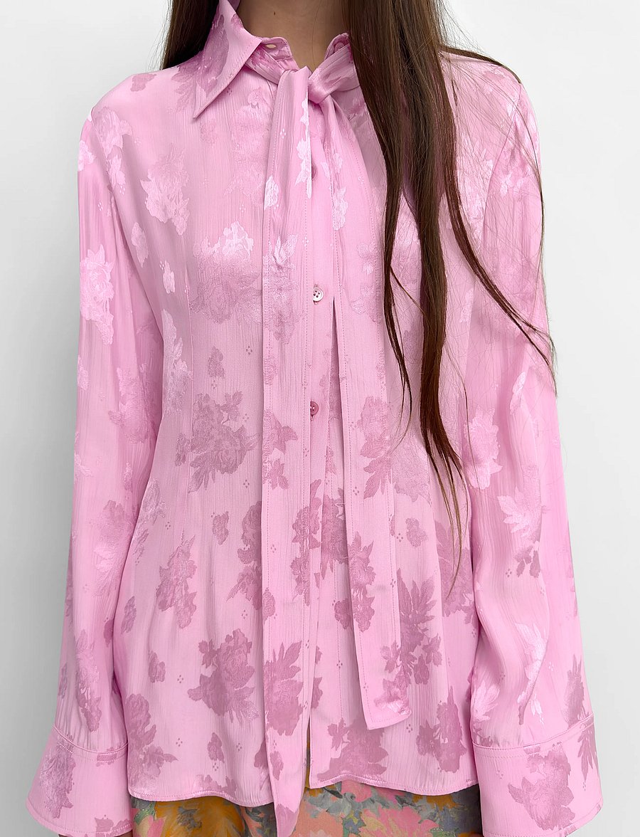 RODEBJER - Rodebjer Euni Rose - langärmelige blusen - paint pink - 4