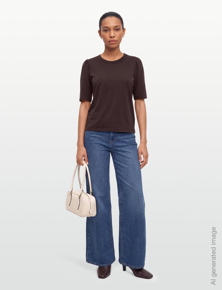 RODEBJER - Rodebjer Dory - t-shirts & tops - dark coffee - 0