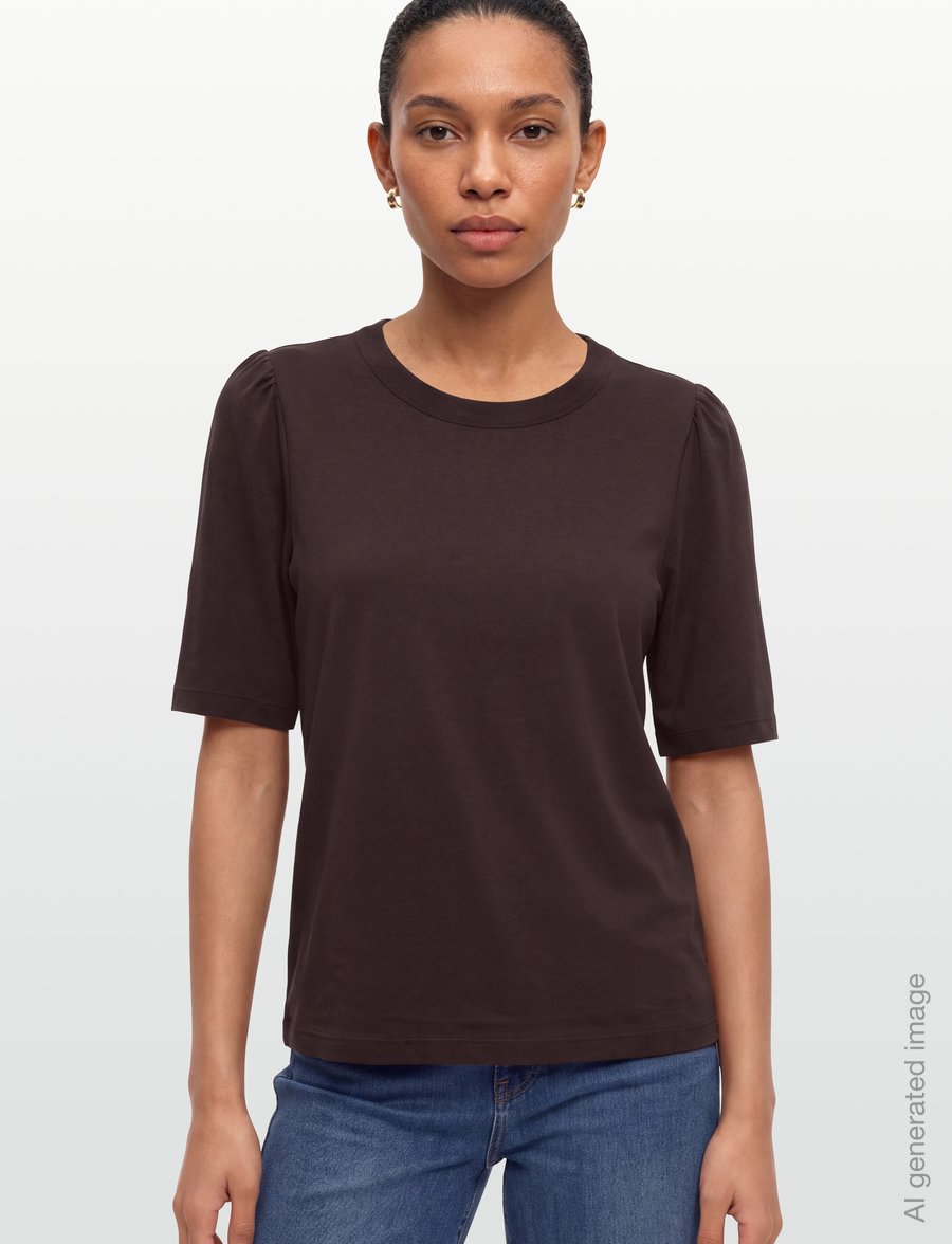 RODEBJER - Rodebjer Dory - t-shirts & tops - dark coffee - 3