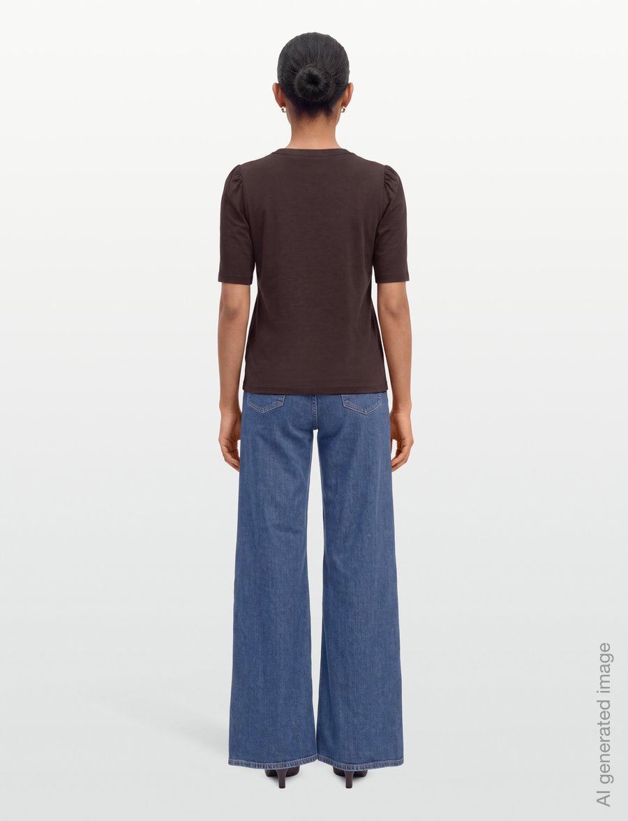 RODEBJER - Rodebjer Dory - t-shirts & tops - dark coffee - 4