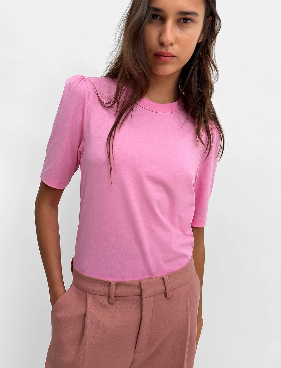RODEBJER - Rodebjer Dory - t-shirts & tops - paint pink - 4