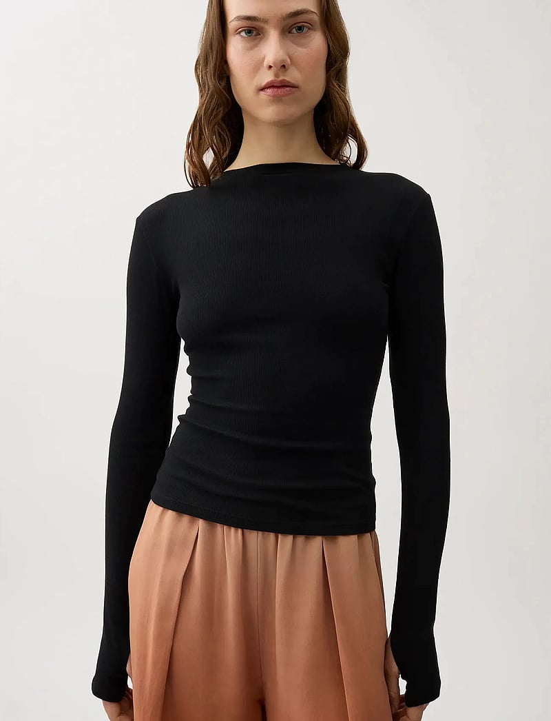 RODEBJER - Rodebjer Karlai Body - t-shirts & tops - black - 0