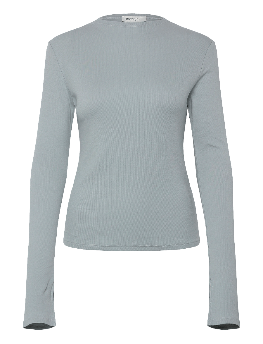 RODEBJER - RODEBJER KARLAI - t-shirts & tops - pearl blue - 0